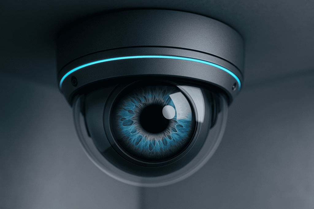 AI camera with a human eyeball 1